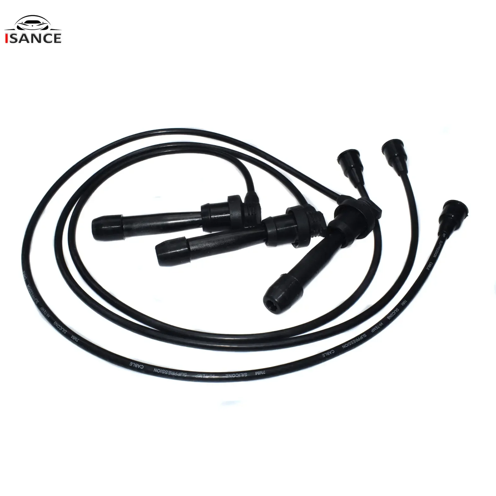 New Spark Plug Wires for 2002 2003 2004 2005 2006 Hyundai Santa Fe XG350 Kia Amanti 3.5L V6 27501-39A70,2750139A70,