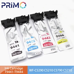 T9441 T9442 T9443 T9444 Pigment Ink Cartridge Bag with Chip for Epson WorkForce Pro WF C5290 C5790 C5210 C5710 WF-C5790DWF
