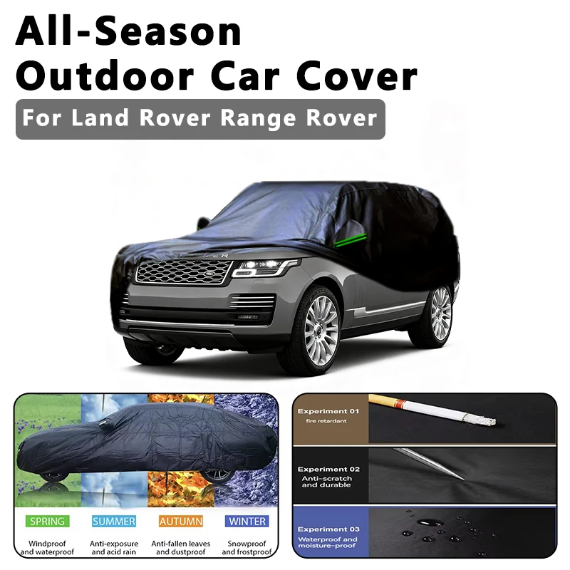 All-Season Car Cover for Land Rover Range Rover - Outdoor Full Protection, Waterproof Dustproof  Sunproof Exterior Accessories