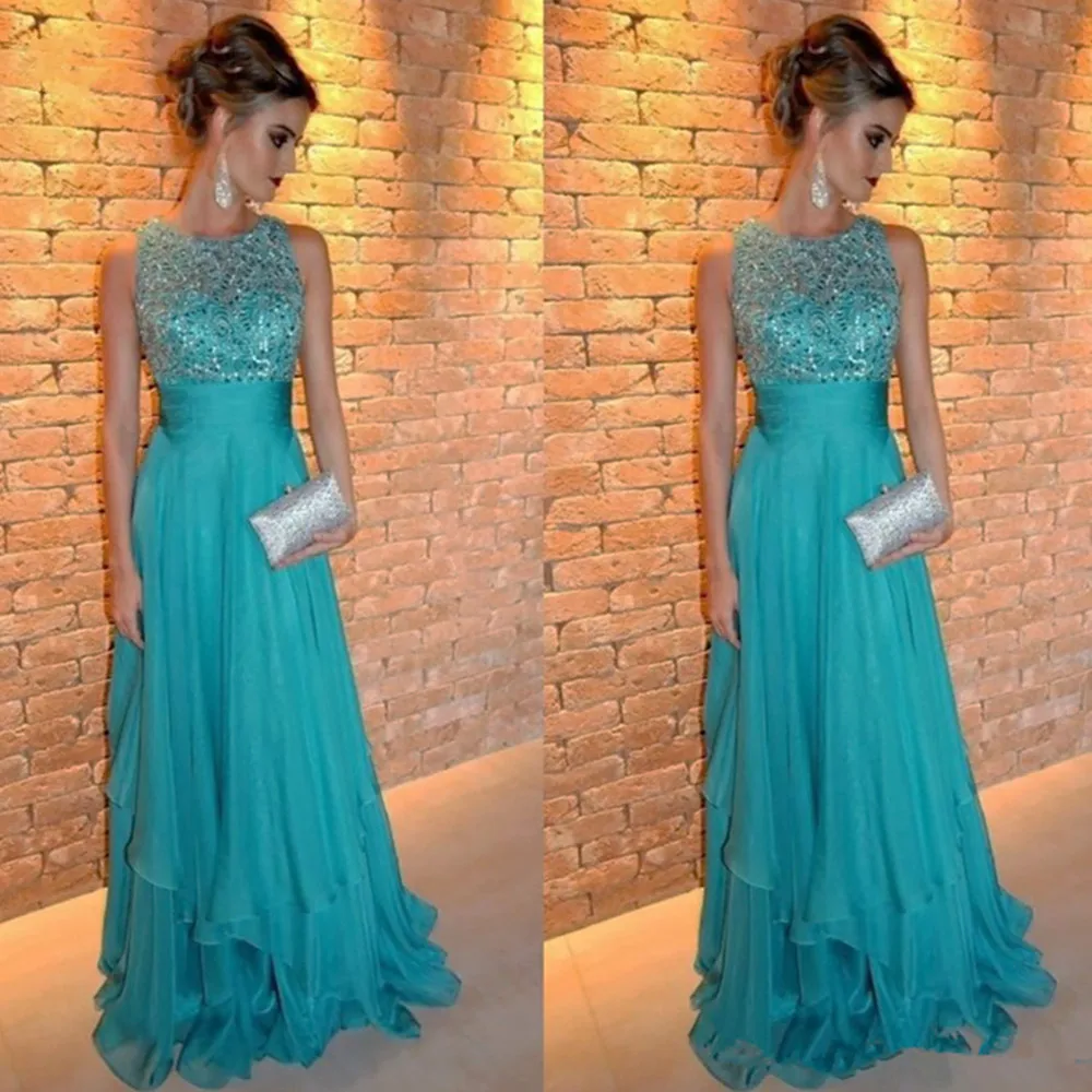 Top con lentejuelas, vestidos para madre de la novia, vestido de fiesta de noche, vestido de fiesta de boda, vestido de noche Formal de gasa para desfile