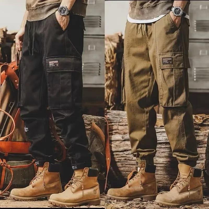 

Рабочие брюки Thiened Fce, мужские осенне-зимние рабочие брюки в американском стиле, износостойкие, защита труда для жесткой работы