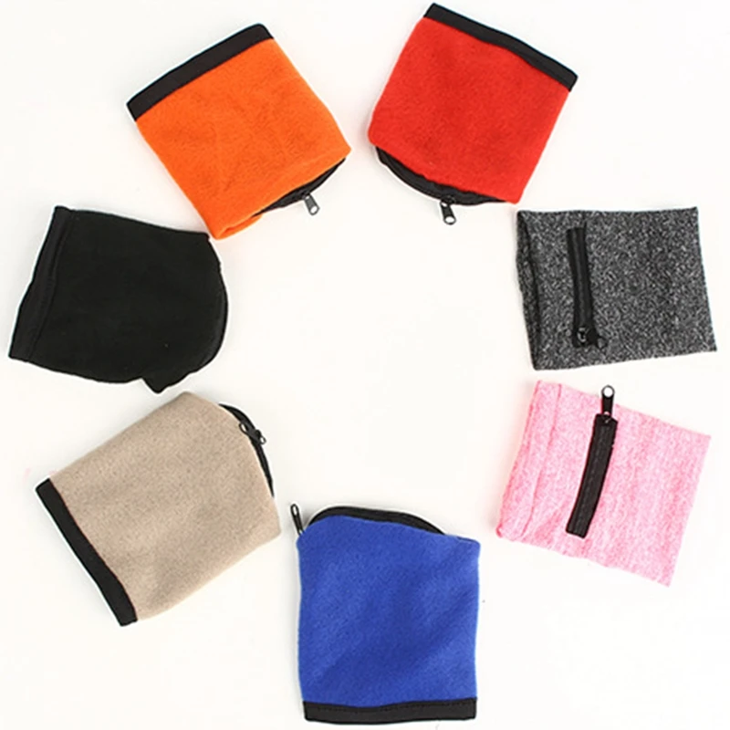 Sports Storage Bags Unisex Wrist Pockets Zipper Wallet Wristband Sweatband Running Fitness Hand Guards Elastic Purse Wallets