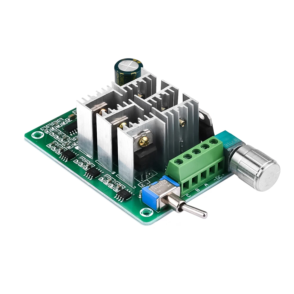 5A BLDC Three-Phase Sensorless Brushless Motor Speed Controller Fan Drive DC 5-36V 12V 24V Power Supply Accessories