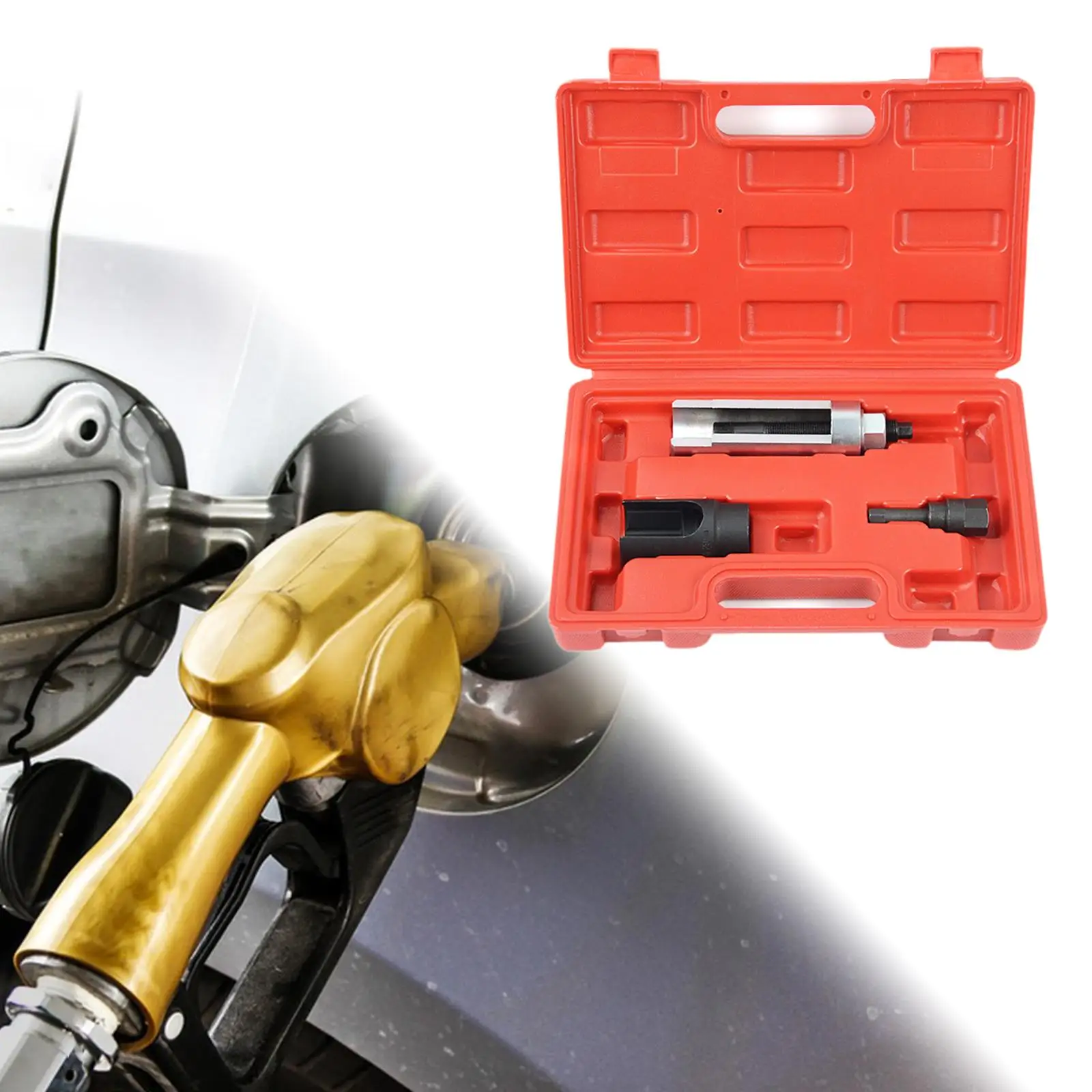 Injector Nozzle Puller Set Sturdy Convenient Easy to Use Auto Repair Tool for