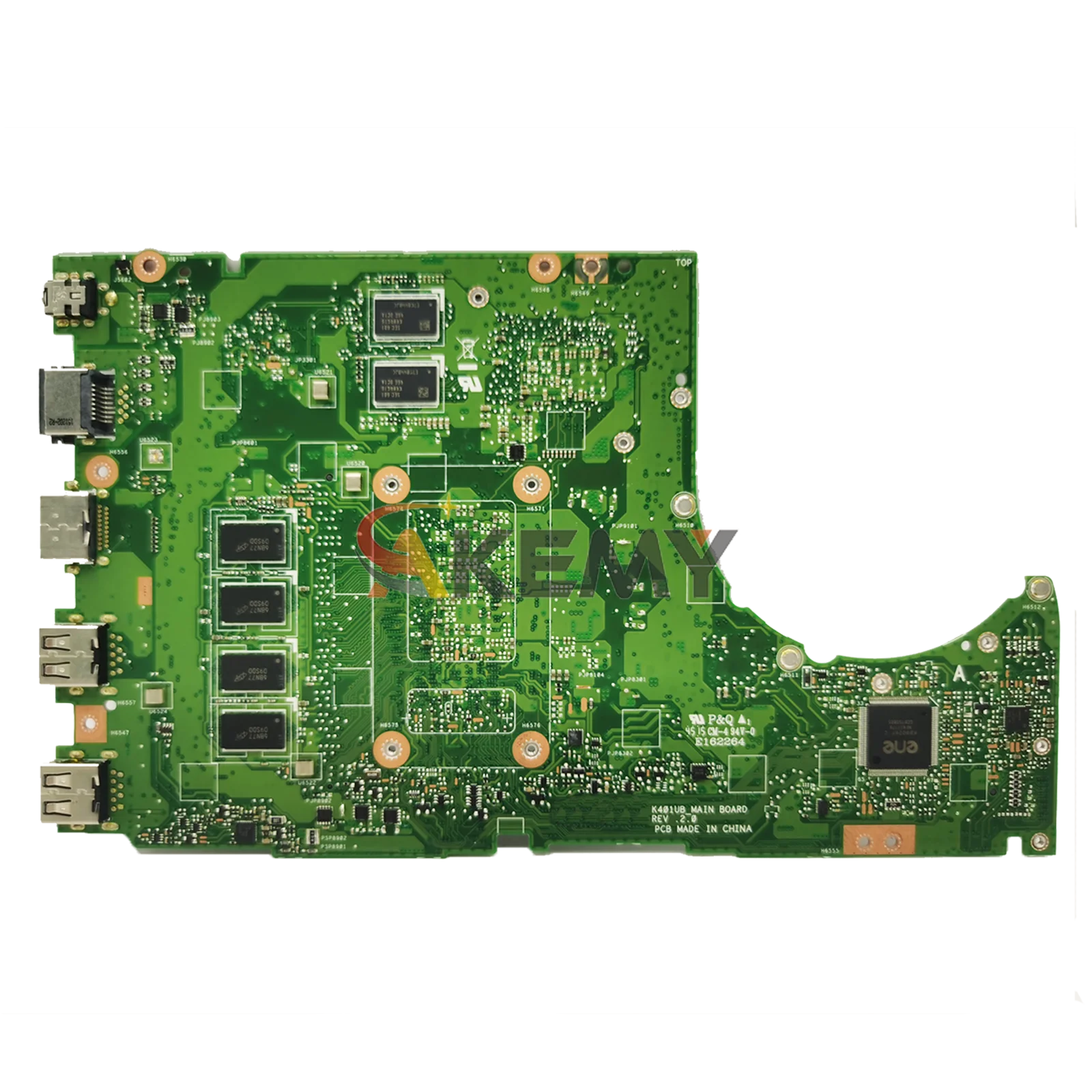 K401UB carte mère d'ordinateur portable pour ASUS VivoBook K401UQ A404U K401U K401UQK U4000 K401UB carte mère avec I3 I5 I7 CPU tests OK livraison rapide