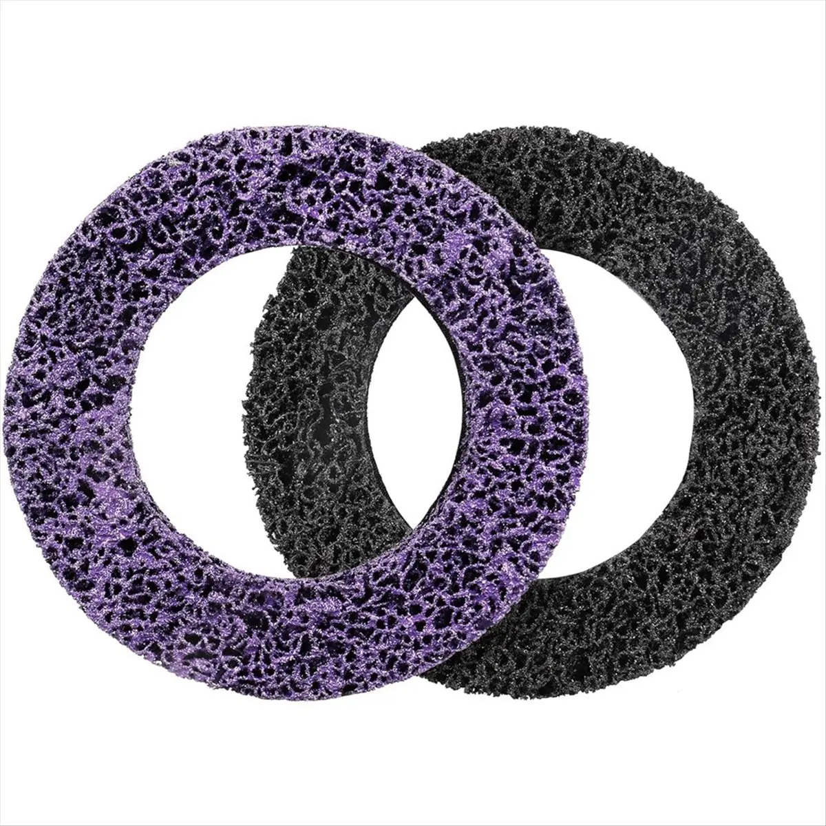 REST 2pcs Coarse Cleaning Discs Diameter 150mm CSD Disc Nylon Fabric Disc for Processing, Metal, Wheel Hub Cleaner