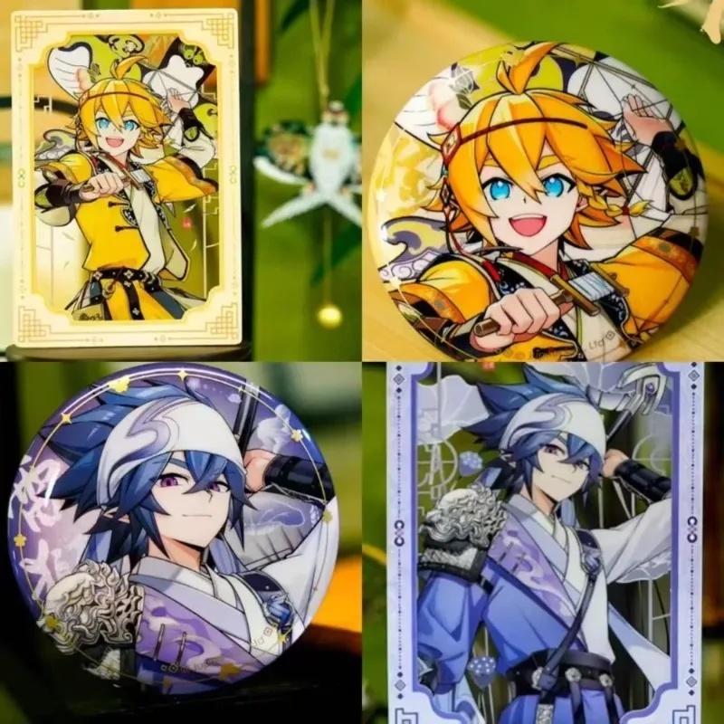 Mobile Game Concave and Convex World Cartoon Character Alloy Brooch Anime Backpack Clothes Shirt Accessories