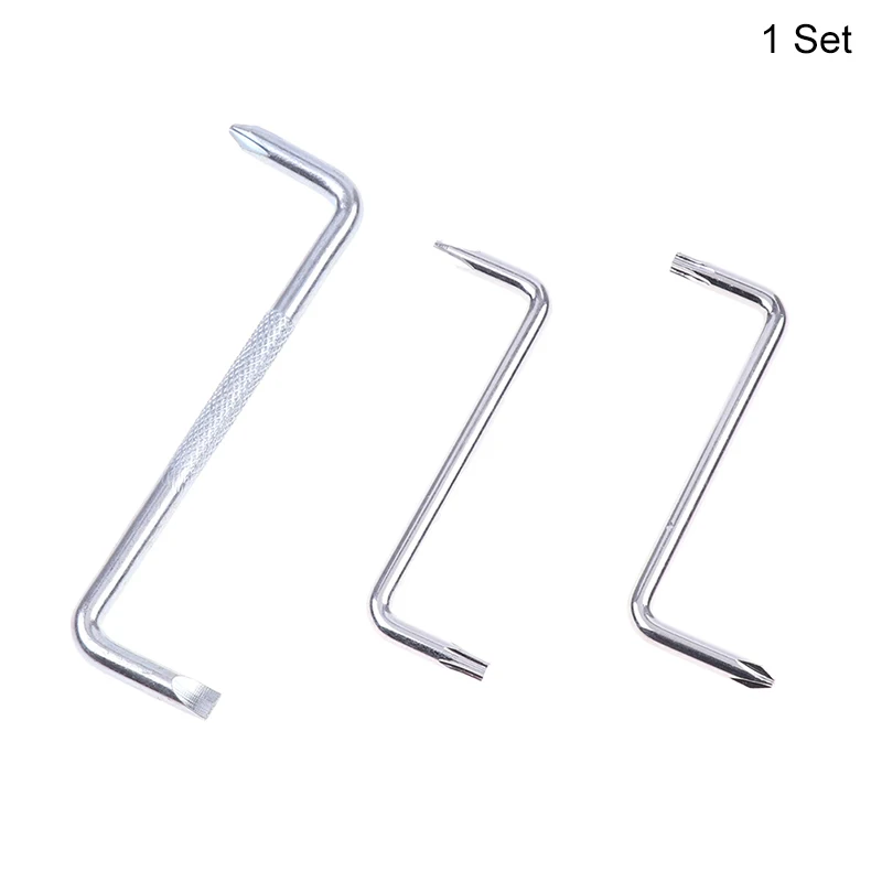 

Mini Dual-purpose S-shaped Right-angle Elbow Screwdriver Z-shaped Screwdriver Slotted Phillips Screwdriver