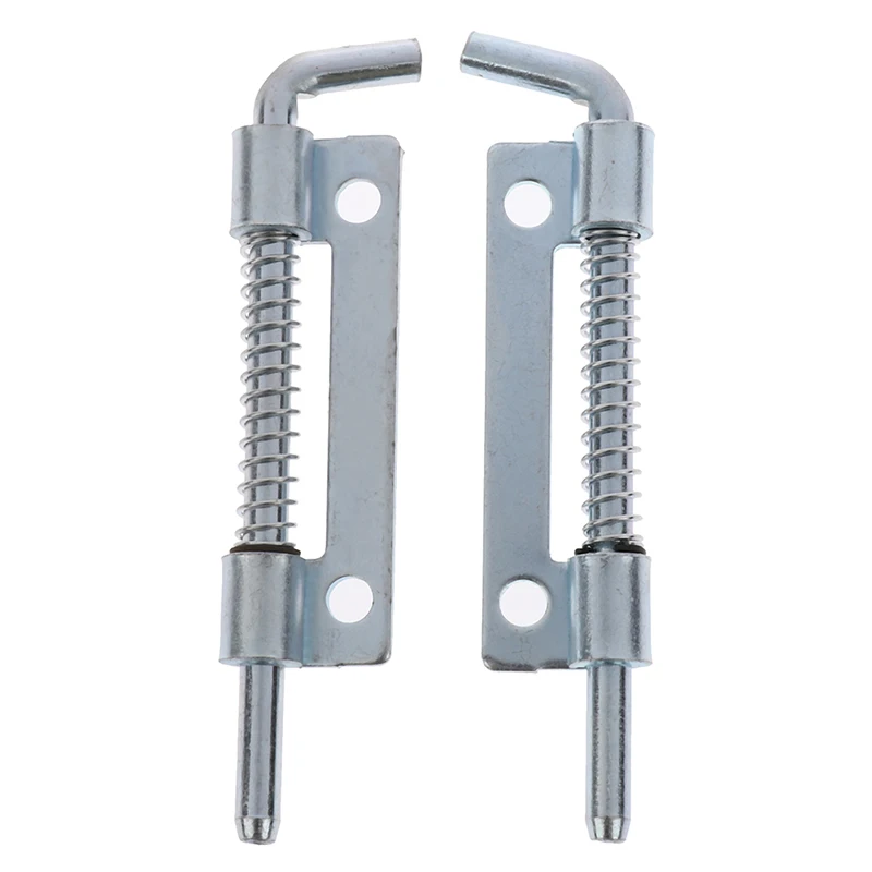 1Pcs Metal Lock Barrel Bolt Spring Loaded Latch 3.54