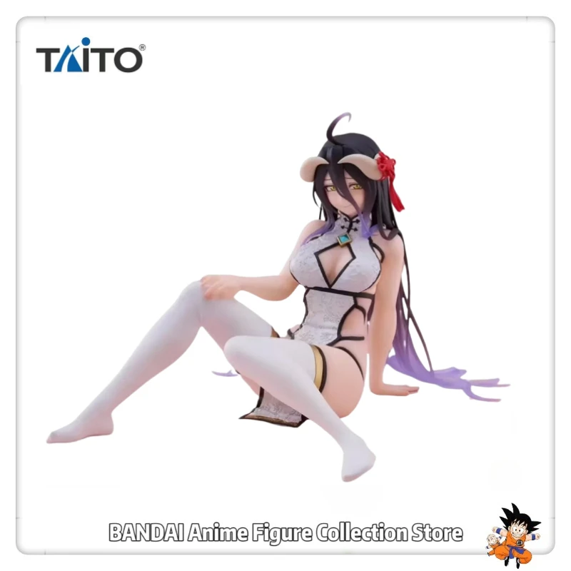 

In Stock Original TAITO Desktop Cute Overlord Albedo China Dress Ver. Anime Figures Toys Collection Gifts Models Ornaments