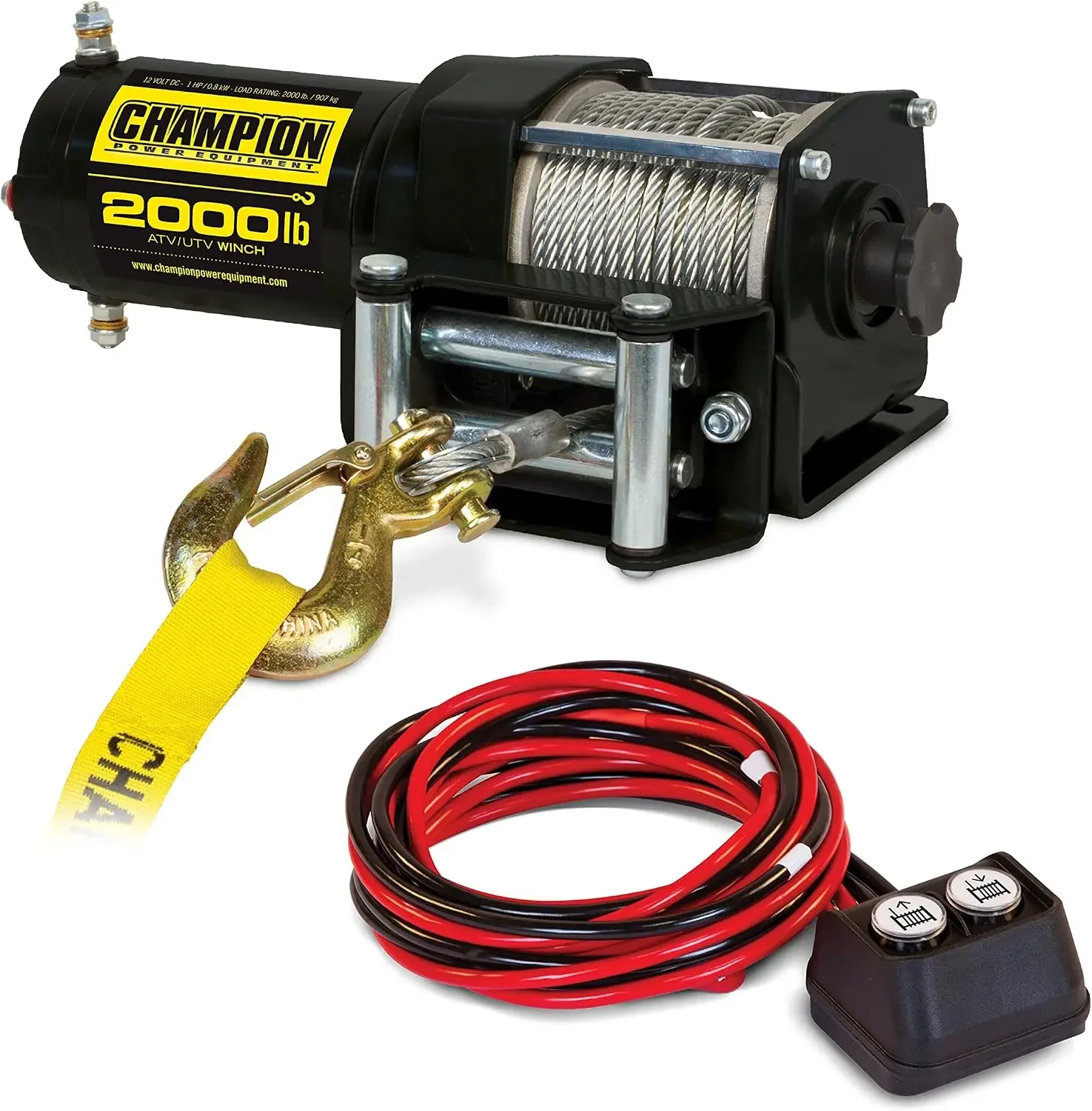 US Shipping 2000-lb. ATV/UTV Winch Kit