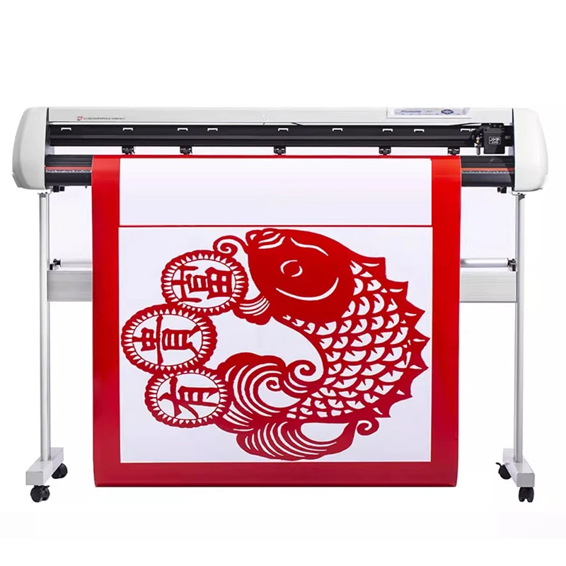SC801AU New Die-Cutting Machine Instant-Stick Computer-Controlled Banner Engraving Machine Advertising Fully Automatic Edge-Trac