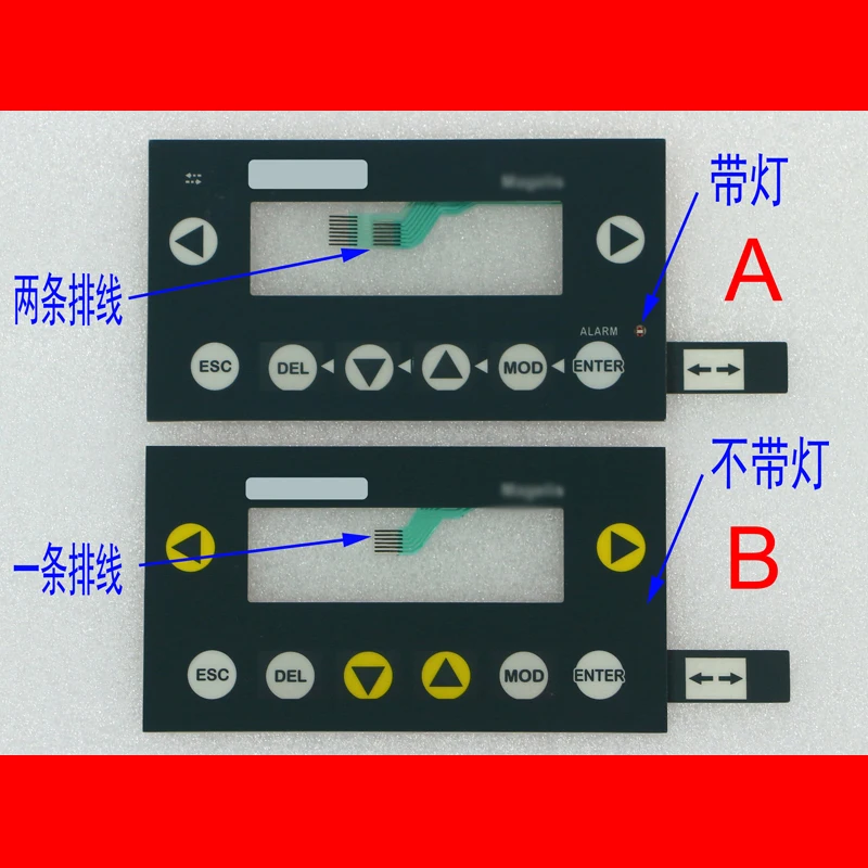 

XBT-N400 XBT-N401 XBTN400 XBTN401 -- Membrane switches Keyboards Keypads