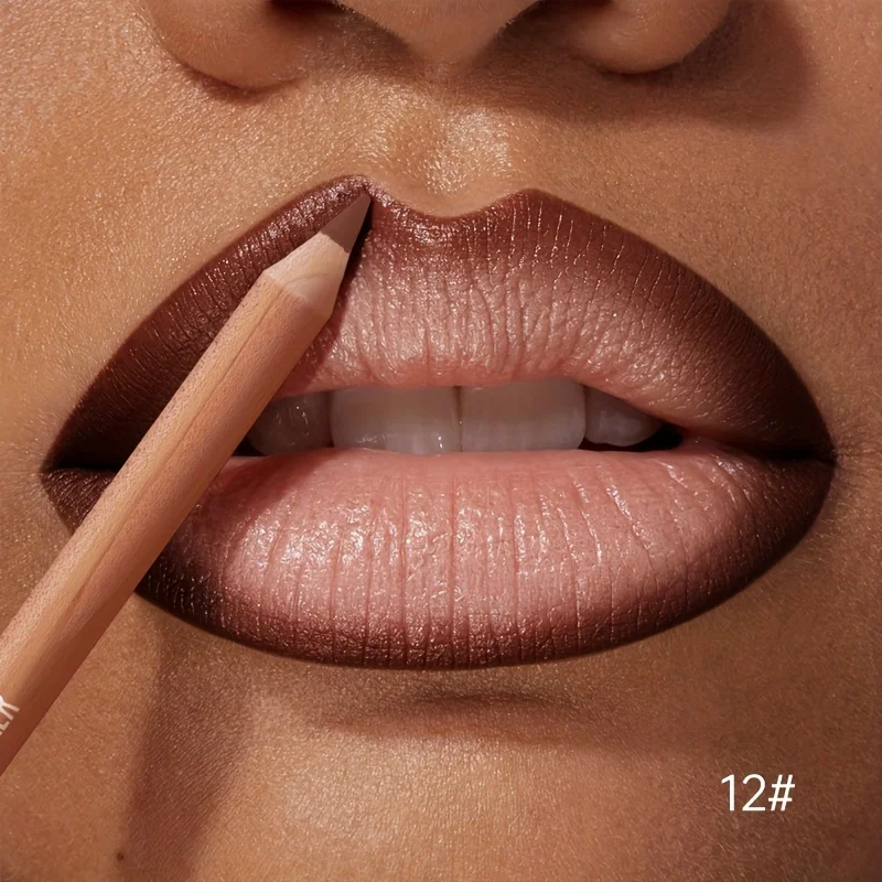 ปากกาเขียนขอบปากเนื้อแมท เขียนง่าย สีติดทน ช่วยให้รูปทรงริมฝีปากคมชัด ต้องมีสำหรับมือใหม่ แพ็คเดี่ยว