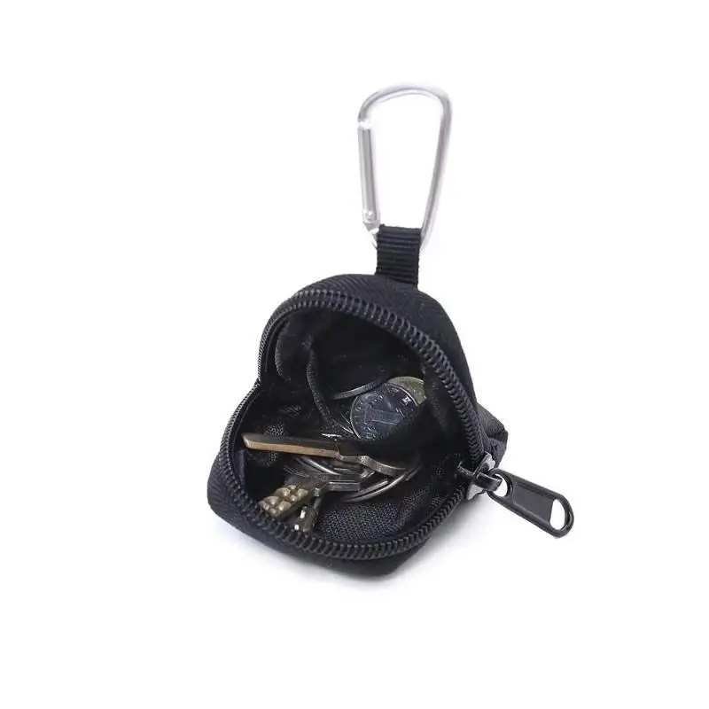 Schlüsseltasche, Münzbörse, taktisches Zubehör, Schlüsselschutzpaket, für draußen, Sport, kleines Kit, Einzelpackung – Detail 6