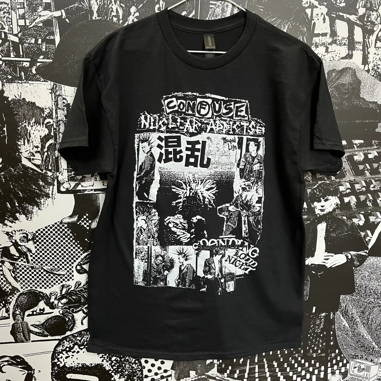 Confuse T-Shirt S-2X Unisex (Screen Printed)