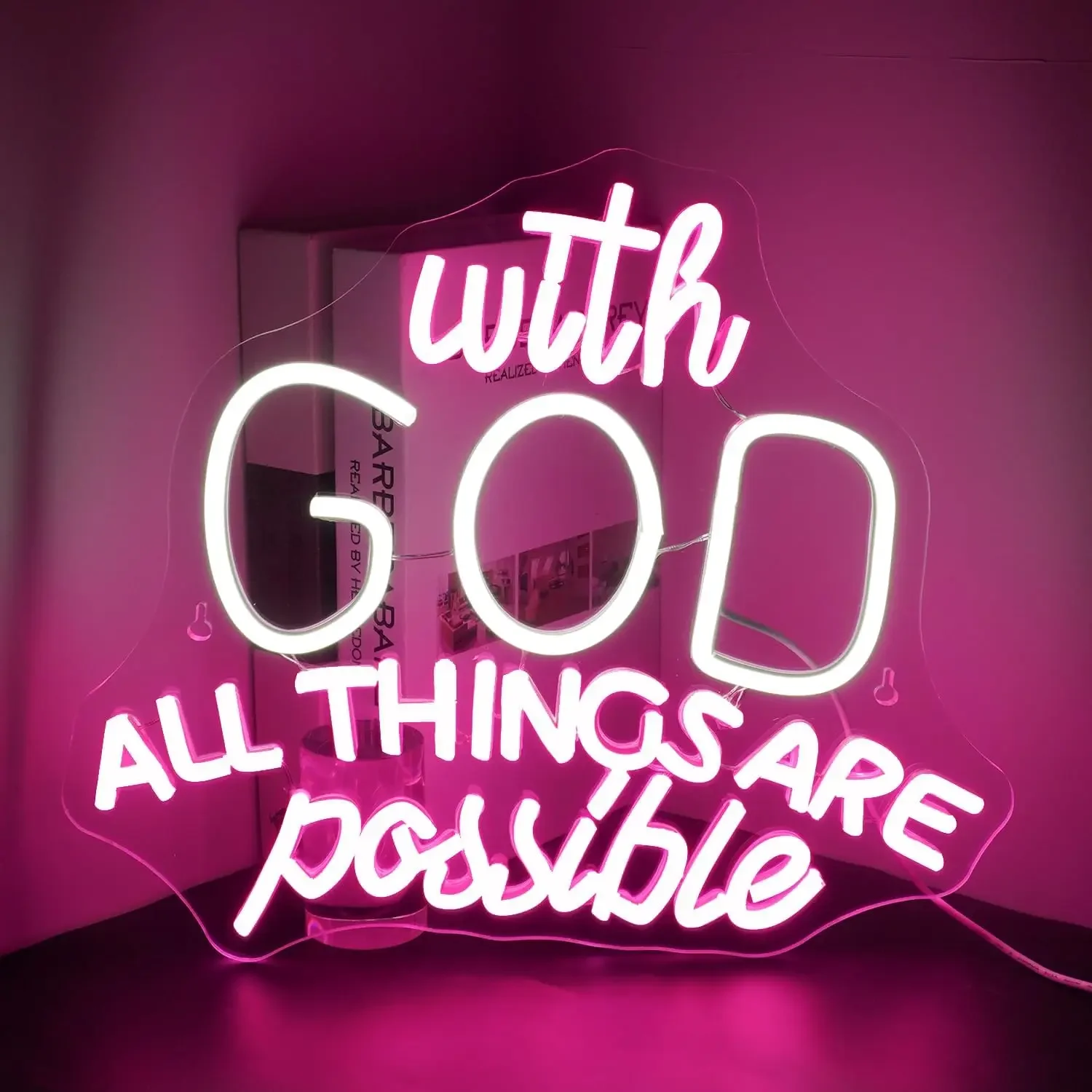 With God All Things…
