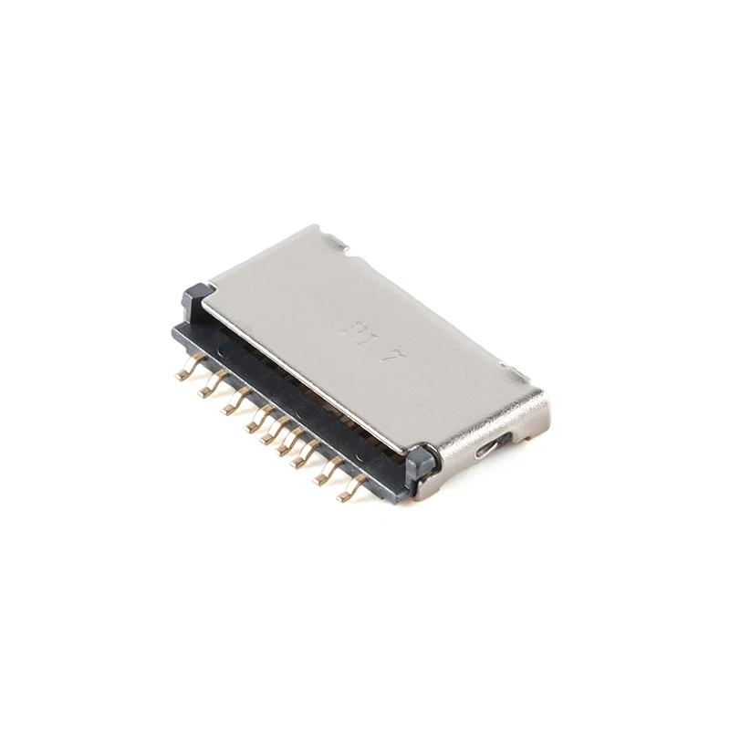 5/10Pcs TF Short Body TF card holder Connector Socket Push in Pull Out Type Micro SD TranFlash Adapter H=1.7