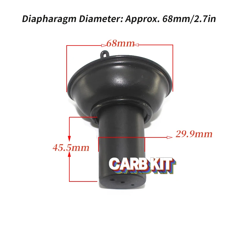 Carburetor Repair Kit Diaphragm Fit for Honda Steed Shadow VT VLX 400 Motorcycle Carburetors Plunger Diaphragm