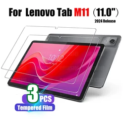 Film de protection d'écran premium anti-empreintes digitales pour Lenovo Tab M11, 2024, 11 pouces, dureté 9H, HD, verre guatémaltèque