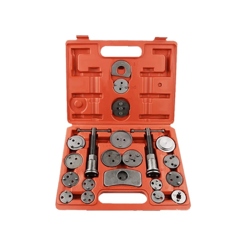 12pcs/Set Universal Car Disc Brake Caliper Rewind Back Brake Piston Compressor Tool Kit Set for Automobiles Garage Repair Tools