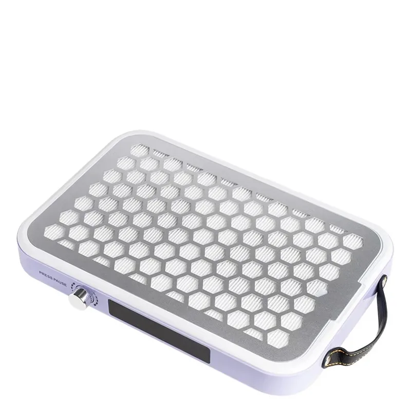 Dual Turbo Adjustable Speed Nail Dust Collector 80W Strong Suction 4500 RPM Nail Salon Special 2025 New Model