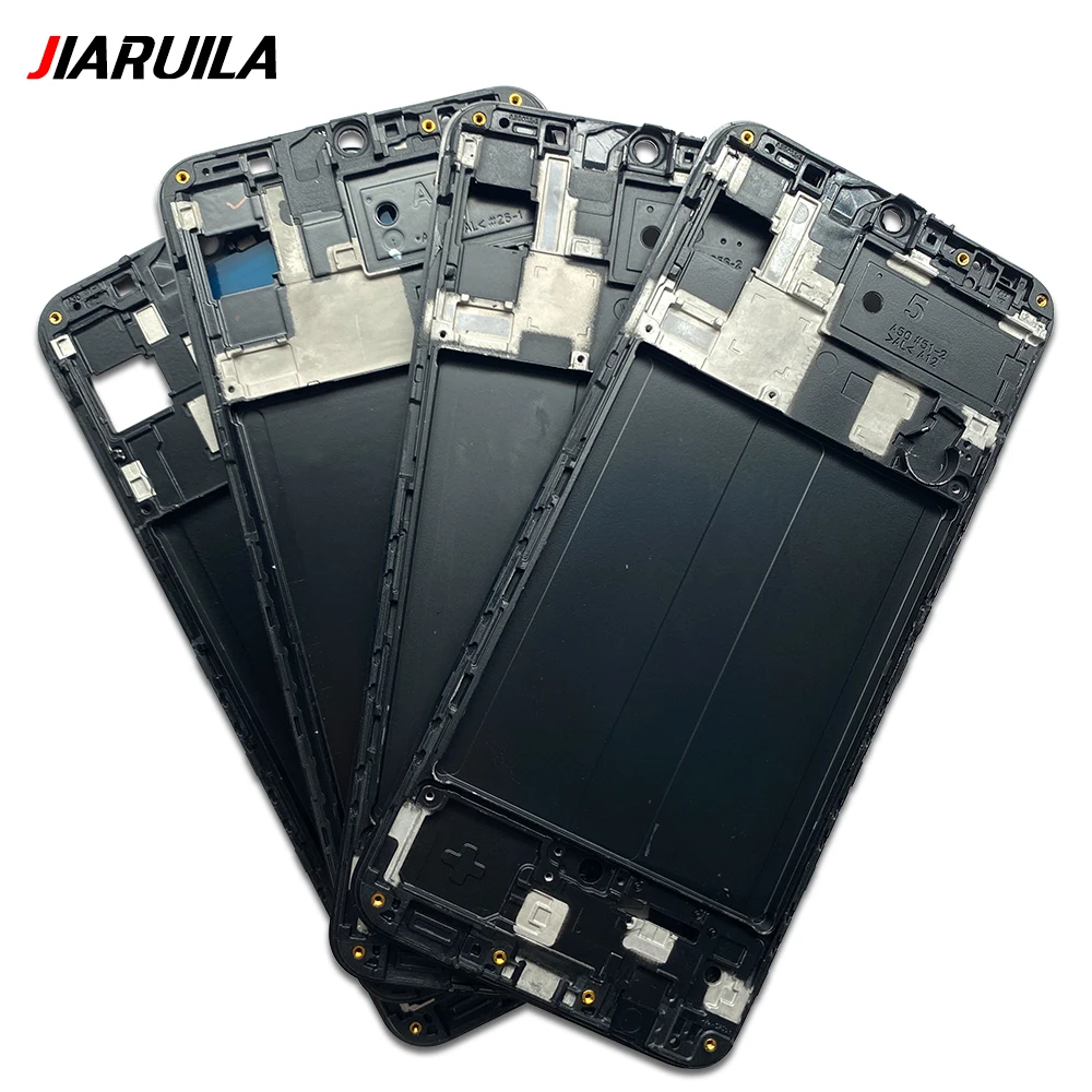 Front Frame For Samsung A01 A10 A10S A20S A21 A30 A30S A31 A40 A50 A50S A70 LCD Front Housing Frame Bezel Replacement