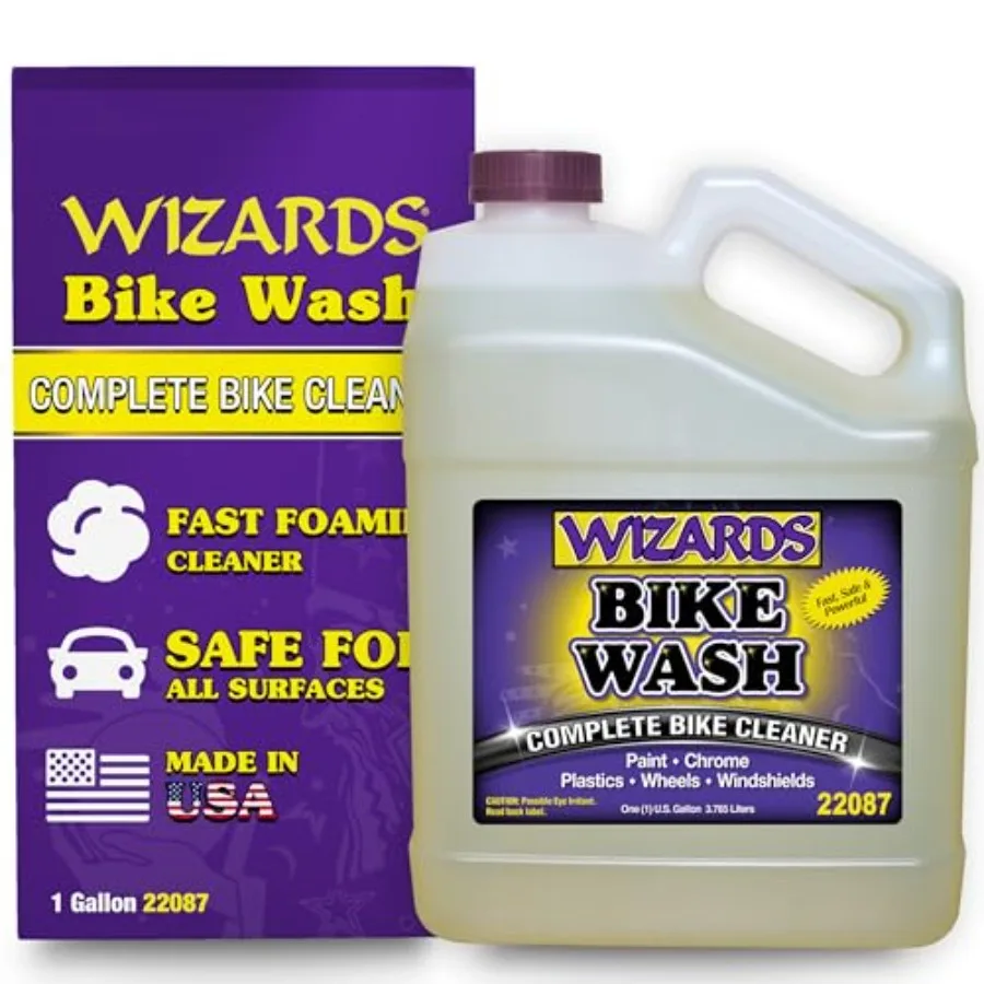 

Bike Wash - Comprehensive Motorcycle Washing Kit with Quick Detailer and Bug Remover for Effective Cleaning of Motorcycle Acces