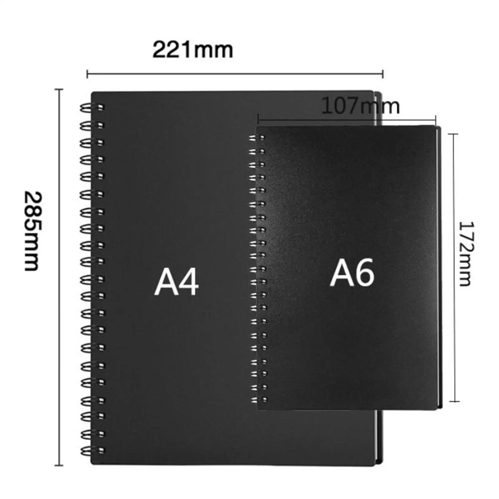Reusable Smart Lined Notebook with Pen Erase Notes Diary Drawing