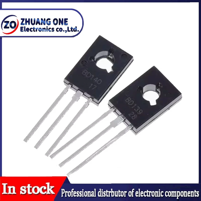 20PCS BD139 BD140 ( 10PCS BD139 + 10PCS BD140 ) (10PCS BD679 + 10PCS BD680 ) (10PCS 2SD882 + 10PCS 2SB772 ) TO-126 D882 B772