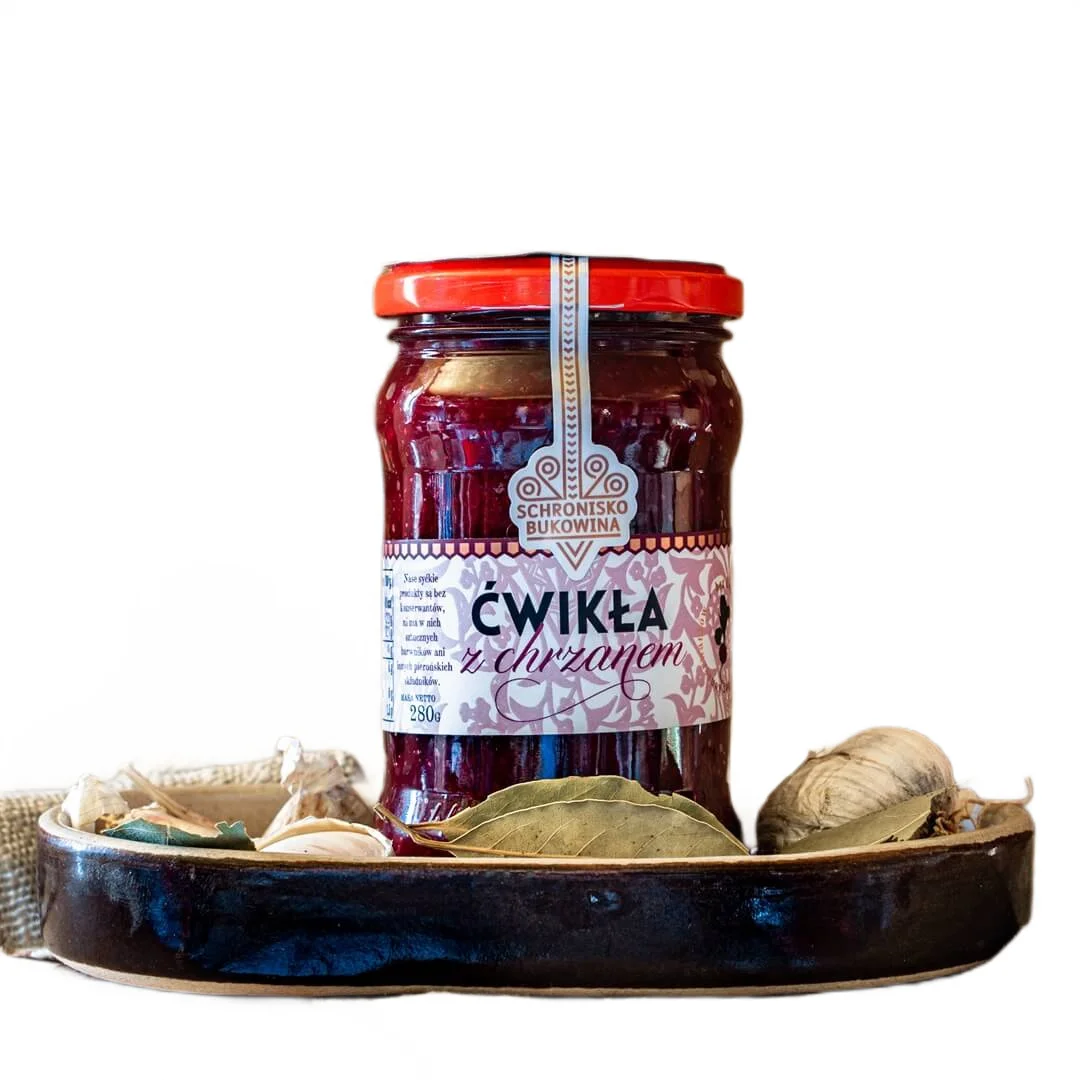 Ćwikła z chrzanem 280g - Schronisko Bukowina