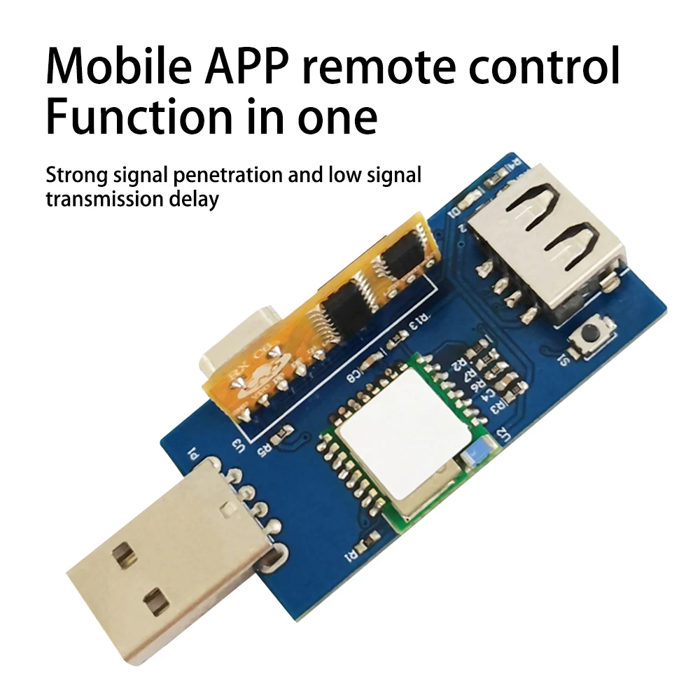 Moduł przełącznika bezprzewodowego EWelink 2.4G Wifi Moduł sterowania USB Przekaźnik wyjściowy z pilotem 433mhz