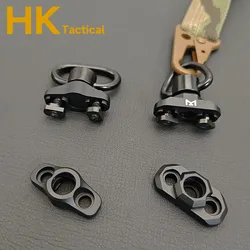M-Lok Metal QD Sling Swivel Mount Fit Airsoft Weapo Shoulder Strap Two Dot Swivel Base Tactical Outdoor Hunting Accessories