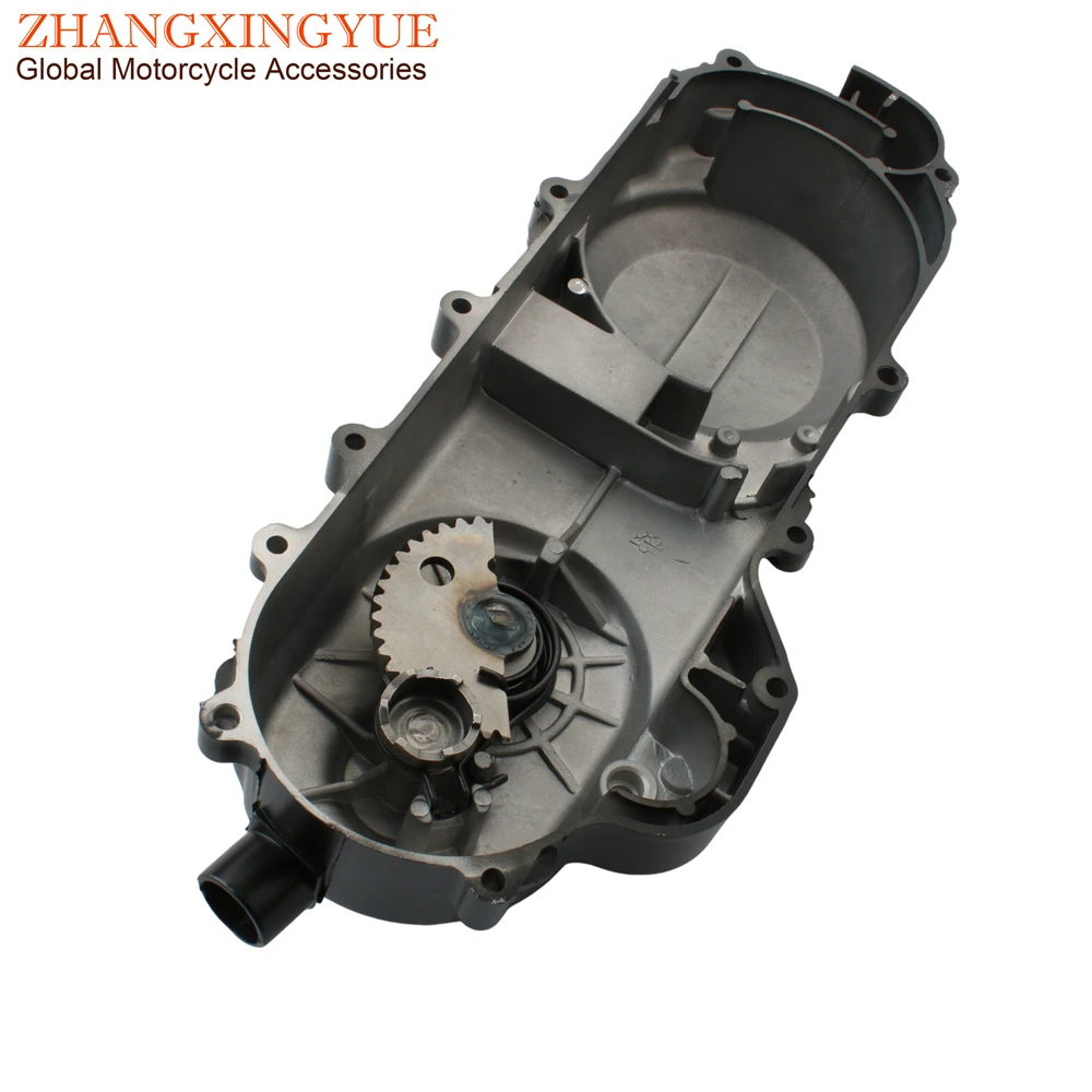 43cm Gearbox Body & Start Tooth & Spring & Gasket For Kymco Agility 50 GY6 50cc 4T 139QMB 12 Inch Wheel Scooter