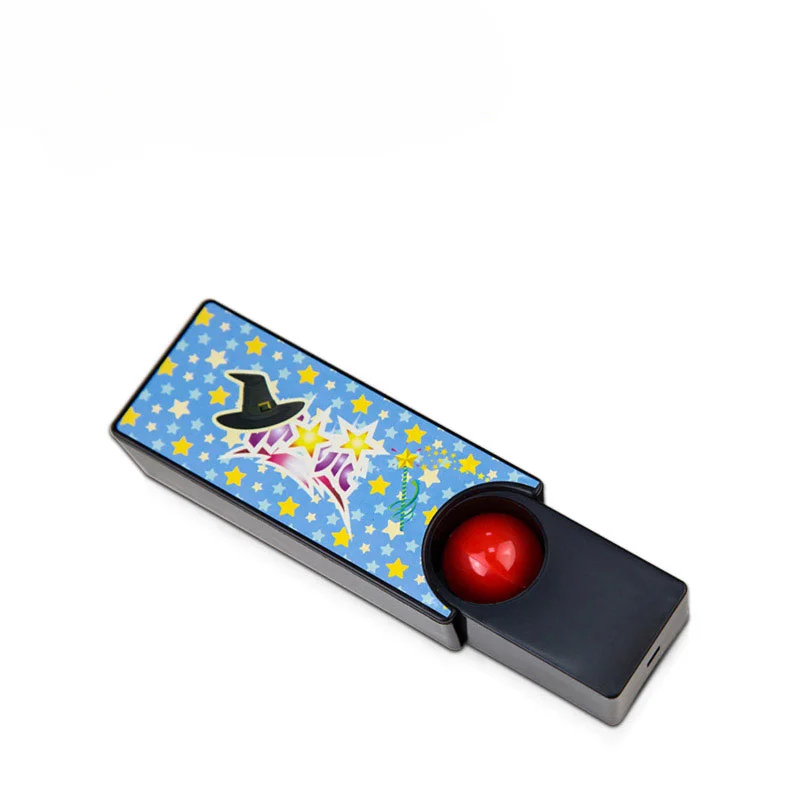 أدوات مضحكة جديدة للأطفال، صندوق سحري قابل للتغيير يتحول إلى الأحمر إلى حيل دعائم الكرة الزرقاء الكلاسيكية