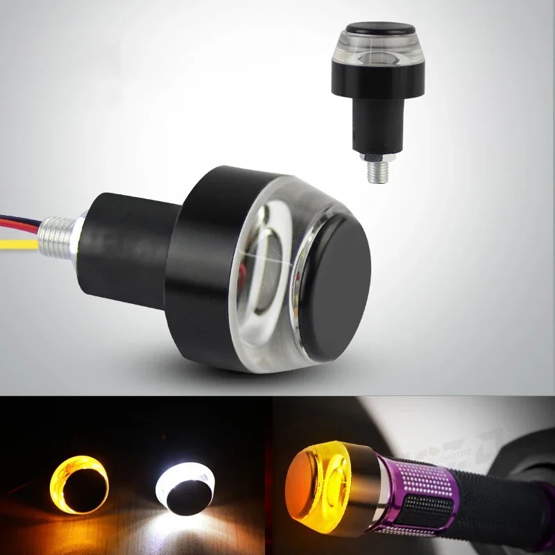 1PCS New Motorcycles Mountain Bikes Fast Boats Electric Beach Bikes LED Style Modified Turn Signal Lights Handlebar Lights