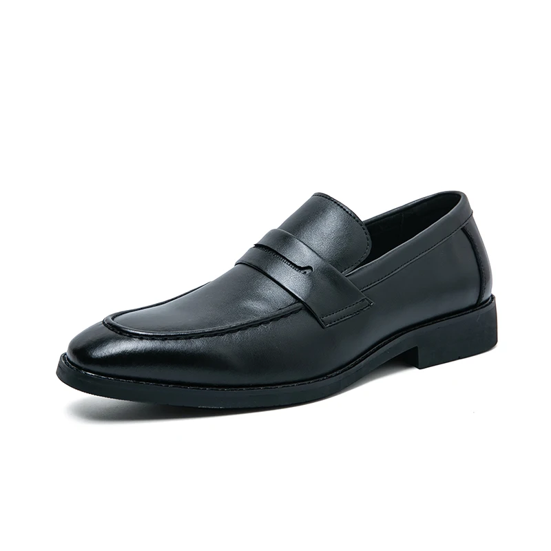 

Casual low-top men's leather large-sized shoes for autumn 2025