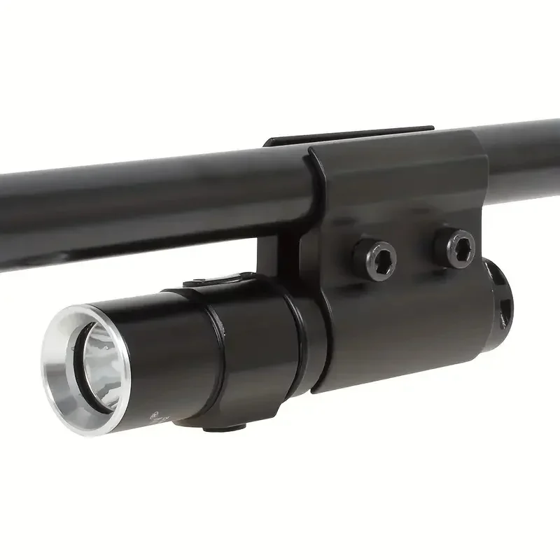 Aluminum Alloy Flashlight Tube Barrel Mount Holder With Hex Wrench Mini Laser Torch Clip Clamp Extension Fastener  Accessories
