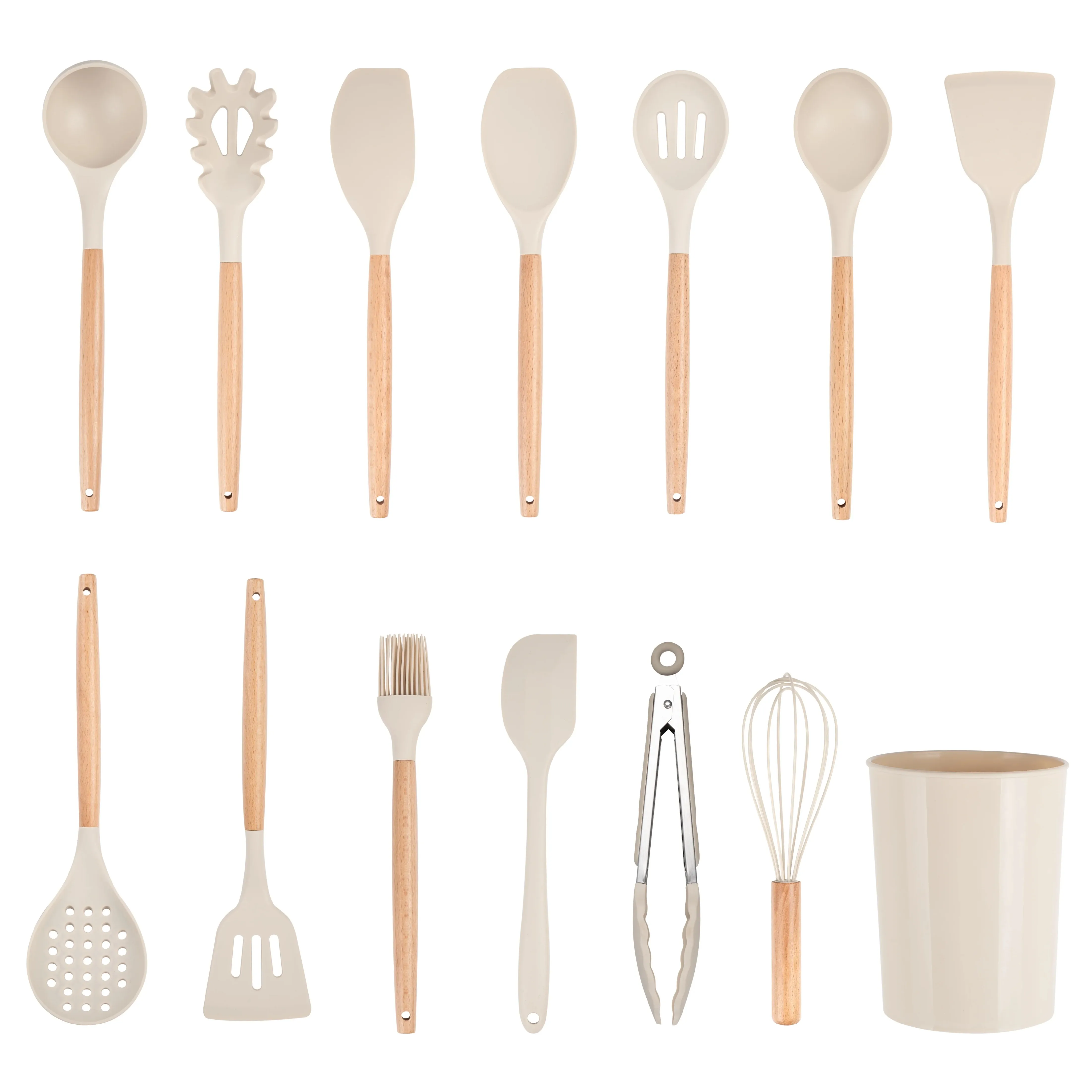 14pcs Cooking Utensil Set with Caddy