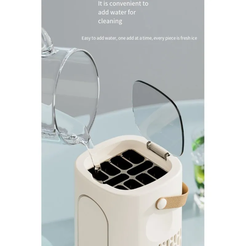TAIGH-12V Ice Maker, Quick Ice Making, EU Plug