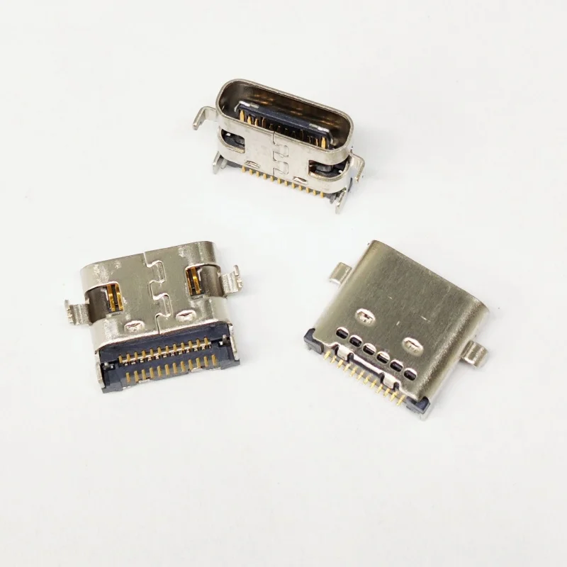 

5Pcs Usb Charger Charging Dock Port Connector Type C Plug For Lenovo T480 T580 L480 L580 L490 24Pin