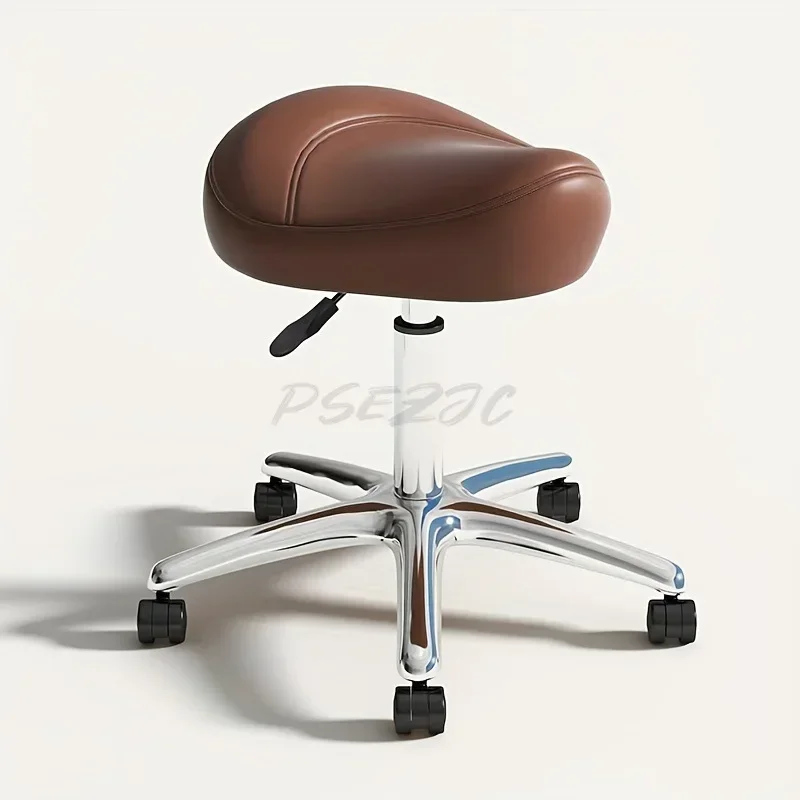 Poulie de levage rotative pour salons de beauté, chaise de travail pour salon de coiffure, tabouret rond pour salon de manucure à domicile, nouveau