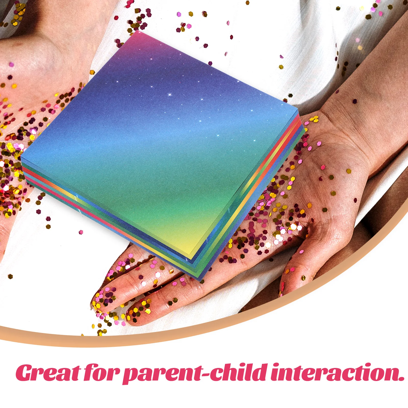 200 fogli di carta origami fronte-retro fai da te creazione artigianale per progetti artistici artigianali attività di scrapbooking pieghevole quadrato