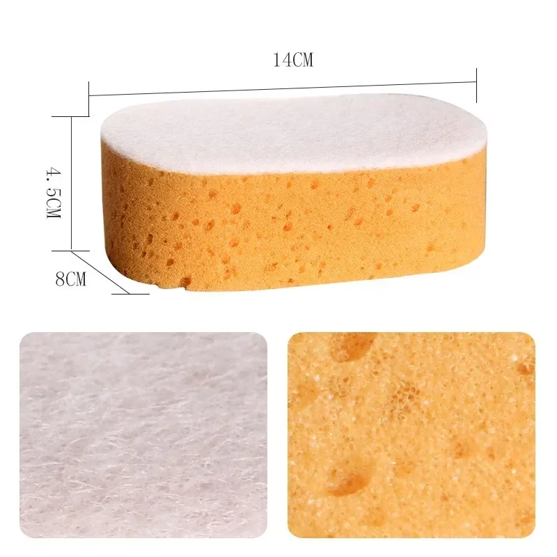 High Density Big Sponge Kitchen Cleaning Tools Washing Towels Wiping Rags Sponge Scouring Pad Microfiber Dish Cleaning Cloth