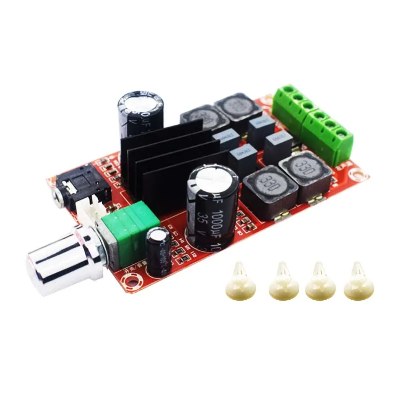 TPA3116 TPA3116D2 Dual Channel 2*50W Stereo Power Amplifier Board Adjustable Digital Amplifier Module XH-M189 DC 24V