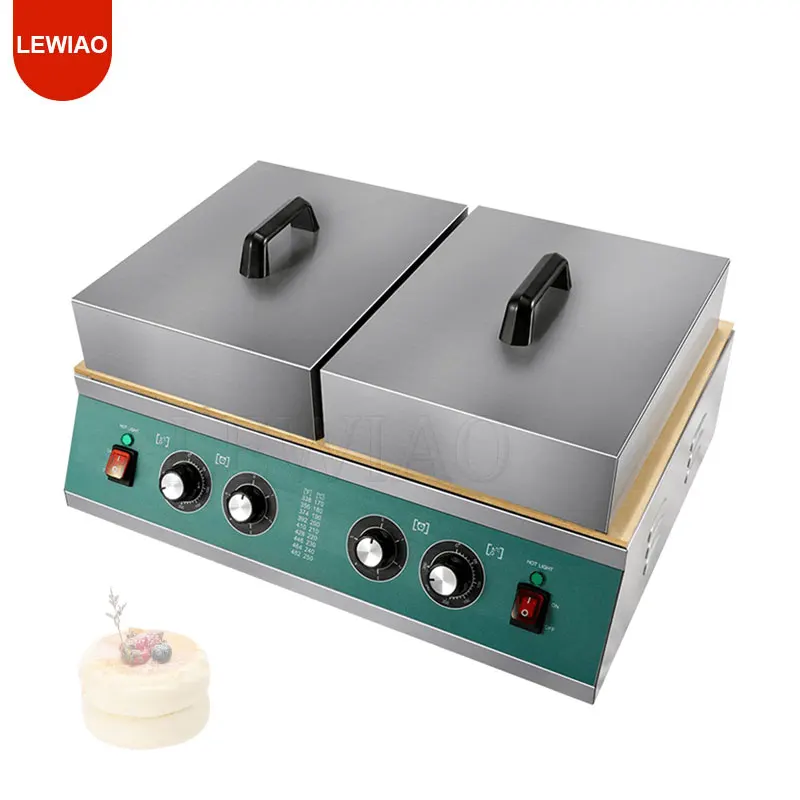 Double Plate Fluffy Souffle Machine 110v 220v Electric Souffle Machine Kitchen Equipment