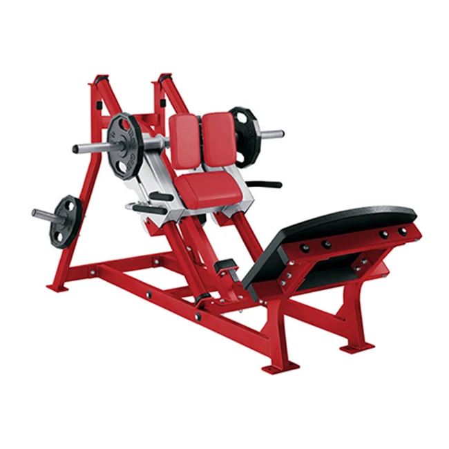 LW-H012 Steel Safety Commercial Compact Linear Hack Squat Vertical Seated Leg Press Trainer Machine