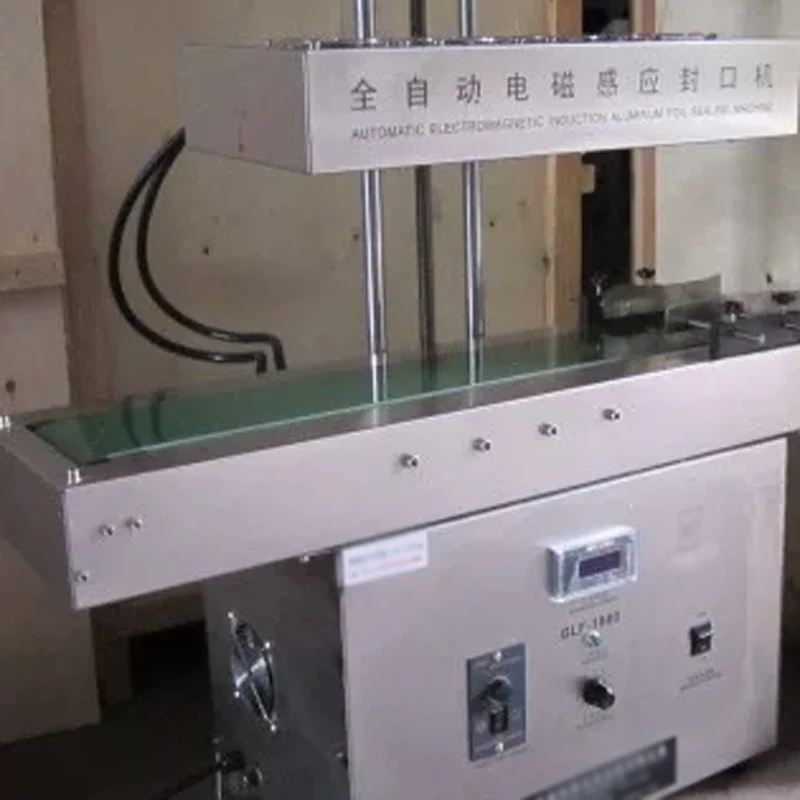 Continuous Vertical Horizontal Sealing Machine 700W Automatic Sealer PVC Coding Plastic Logo for Production Line