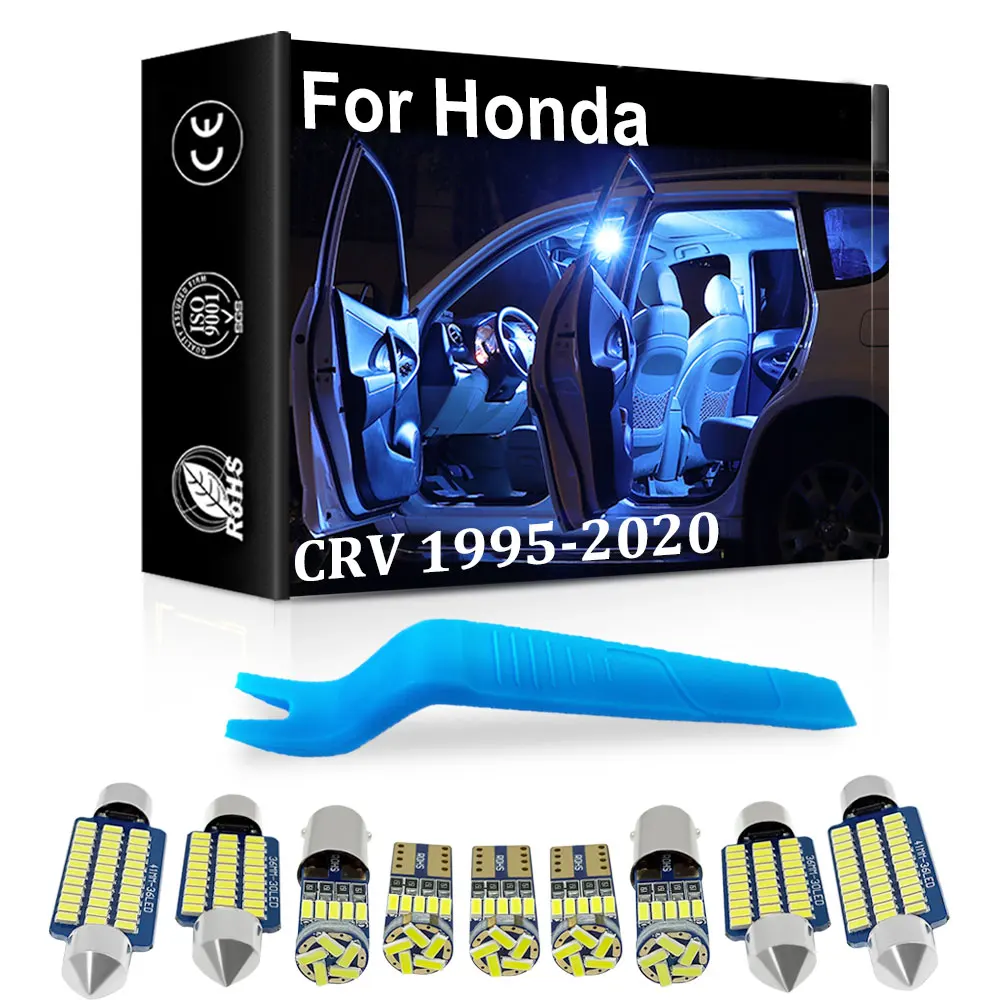 

Vehicle Canbus Interior LED Light For Honda CRV 1 2 3 4 1995 2000 2013 2014 2015 2016 2017 2018 2019 2020 2021 2022 Indoor Lamp