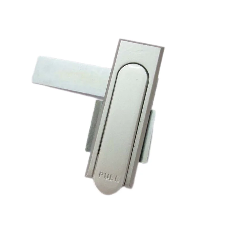 MS717-1 Zinc Alloy Black Electric Cabinet Plane Lock plane cabinet keyless pull lock Swing Door handle Switchboard lock 1 PC